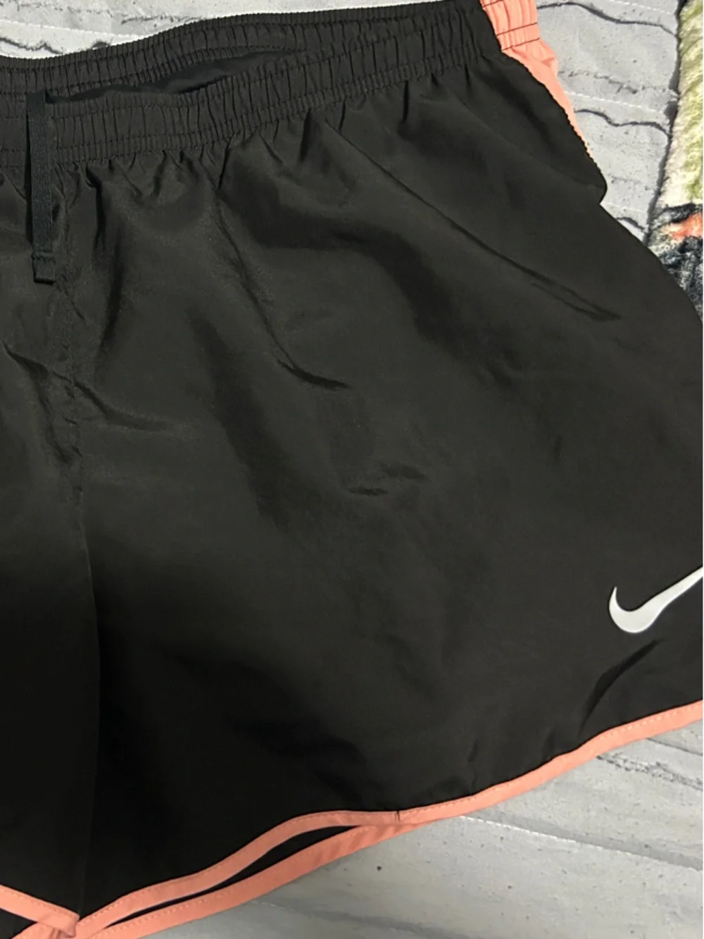 Nike Black Dri-FIT Athletic Shorts with Subtle Logo